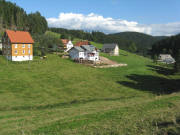 Blick von Neukirch nach S�den zum Sengenhof am 25.8.2008