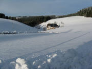 Blick nach Nordwesten zum Bartelshof am 8.12.2008