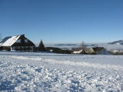 Blick vom Oberen Fahrenberg am 16.12.2008 nach Nordwesten �ber den Beckenhof