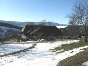 Blick nach S�den �ber den Bushof ins neblige Dreisamtal am 23.12.2008