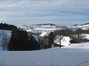 Blick vom Zwerisberg �bers Gerngro�h�usle nach Westen bis St. Peter am 15.12.2008