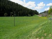 Blick nach Westen zum Gregorishof im Urachtal am 13.5.2008