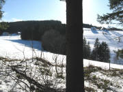 Blick nach S�den am 16.12.2008 zu Hundsschachen (links) und J�rgenh�usle