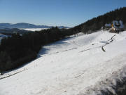 Blick nach Westen zum Kapfenmathishof  am 23.12.2008