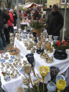 Keramik von Christa Hildebrand aus Haslach am 7.12.2008 in Littenweiler