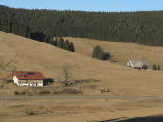 Blick nach Norden zum Bierh�usle und Fallerhof (rechts) am 18.2.2008