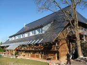 Blick nach Westen am 24.2.2008 zur Birkenhofscheune