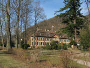 Blick nach Nordwesten zum Ebneter Schloss am 10.2.2008