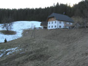 Blick nach S�dosten zum H�usle im Fallersloch am 18.2.2008