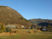 Blick nach Nordwesten auf Geschwend am 8.2.2008