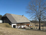 Blick nach Osten zum Hellwanderhof 18.2.2008