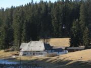 Blick nach Westen zur Hinterm�hle bei Eisenbach am 11.2.2008