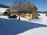 Blick nach Nordwesten zum Kleiserhof am 3.2.2008