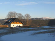 Blick nach Osten �ber die Muggenmatte zum Feldberg am 8.2.2008
