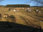 Blick vom Kirnerhof nach Norden zum Josenhof am 11.2.2008