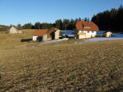 Blick nach Osten zu Ruheckle 1 und Ruheckle 3 (hinten) am 19.2.2008