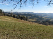 Blick nach Osten auf St.M�rgen (links) und Thurner (rechts) am 10.2.2008