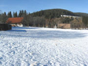 Blick nach Norden zum Schottenhof am 3.2.2008