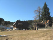 Blick nach Westen zum Wiesbachhof am 18.2.2008