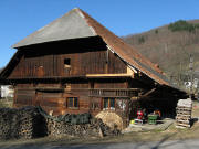 Blick nach Norden zum Winterhalterhof im Zastler am 31.10.2007