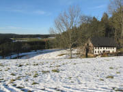Blick vom Ilbenhof nach Norden �ber Hintereck am 8.1.2008