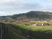 Blick vom Sandloch am 11.1.2008 nach Westen �ber Bayer-Hof und Schmiederhof auf Kollnau