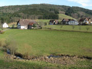 Blick vom Sandloch am 11.1.2008 nach Osten �ber den Neubauernhof