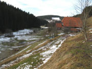 Blick nach Westen im Schnabelstal am 8.1.2008 - rechts Arcitekt Gregor Kuner