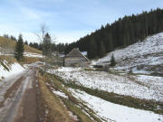 Blick nach Osten zum Schnabelhof am 8.1.2008