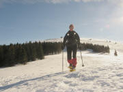 Blick nach Osten vom Immisberg hoch zum Feldberg Ende Dezember 2007