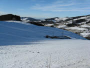 Blick nach Westen vom Birkenweghof St.M�rgen �ber St.Peter am 22.12.2008