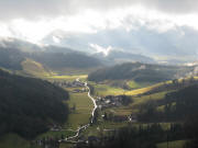 Blick von Lindenberg nach S�den ins Ibental am 6.1.2008 um 12 Uhr