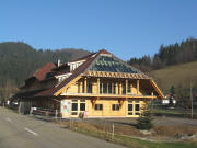 Blick nach Nordosten zum Wandres-Hof in Wagensteig am 19.12.2007