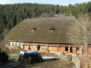 Blick nach Westen zum Wei�kopfhof am 8.1.2008