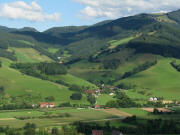 Blick von der Immi ob Dietenbach nach Osten ins Weilersbach am 3.8.2008