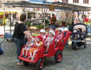 Kita "Kleine B�ren" auf dem M�nstermarkt am 30.7.2008 - Durst