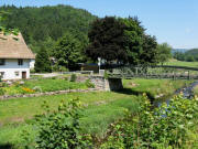 Blick nach Norden im Abltal bei Niederm�hle am 25.7.2008 zwischen Brunandern und Wilfingen