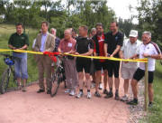 B�hnleradweg-Er�ffnung Teilst�ck Neustadt-Lenzkirch am 29.6.2008