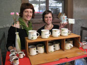 Susanne Engelhardt und Stephanie Bierwirth aus Dresden am 28.6.2008