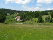 Blick nach Westen auf Lochh�user am 19.6.2008