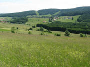 Blick von R�tte nach S�dosten am 19.6.2008