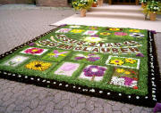 Blumenteppich St. Peter Mai 2008 - Bild Monika Rombach