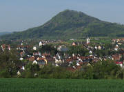 Blick nach S�den �ber Engen im Hegau am 4.5.2008