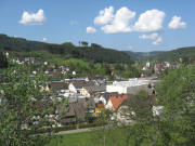 Blick nach S�den auf Lenzkirch am 14.5.2008