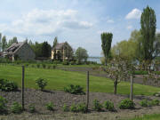 Blick von St.Peter und Paul nach Westen zu s'B�rgle am 4.5.2008