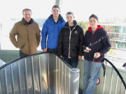 Sch�ler-Projekt der Hauptschule Reute am Freiburg Flugplatz am 5.3.2008