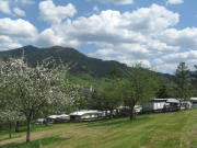 Blick nach Osten zum Camping Schwarzwaldhorn am 3.5.2008