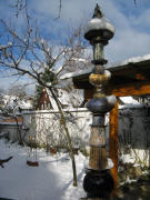 Turm im ersten Schnee am 27.11.2008