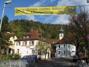 Blick nach Norden zur Schule in Ebnet am 17.10.2008