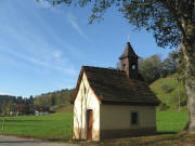 Blick nach Südwesten zu Gallihofkapelle am 19.10.2008